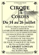 Affiche Cirque à Cordes